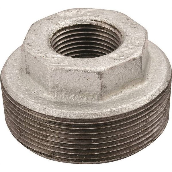 Worldwide Sourcing Bushing Galv Hex 3X2-1/2 PPG241-80X65